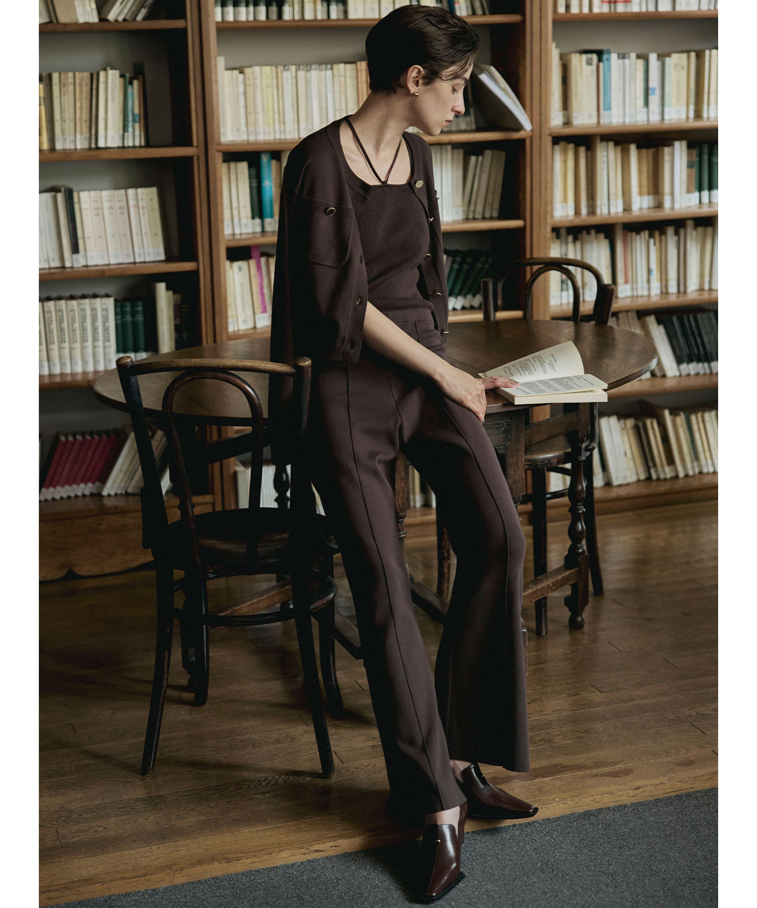 コンパクトニットカーディガン｜PETAL ONLINE（ペタルオンライン）