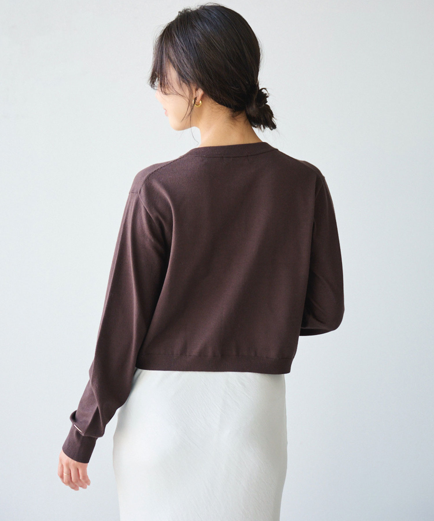 コンパクトニットカーディガン｜PETAL ONLINE（ペタルオンライン）