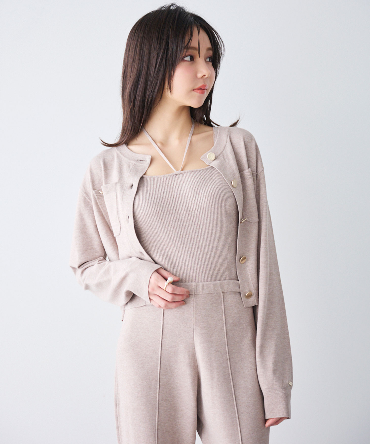 コンパクトニットカーディガン｜PETAL ONLINE（ペタルオンライン）