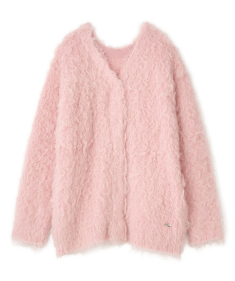 Aimeine シャギーモヘヤカーディガン　エメイン シャギーモヘヤカーディガン｜PETAL ONLINE（ペタルオンライン）