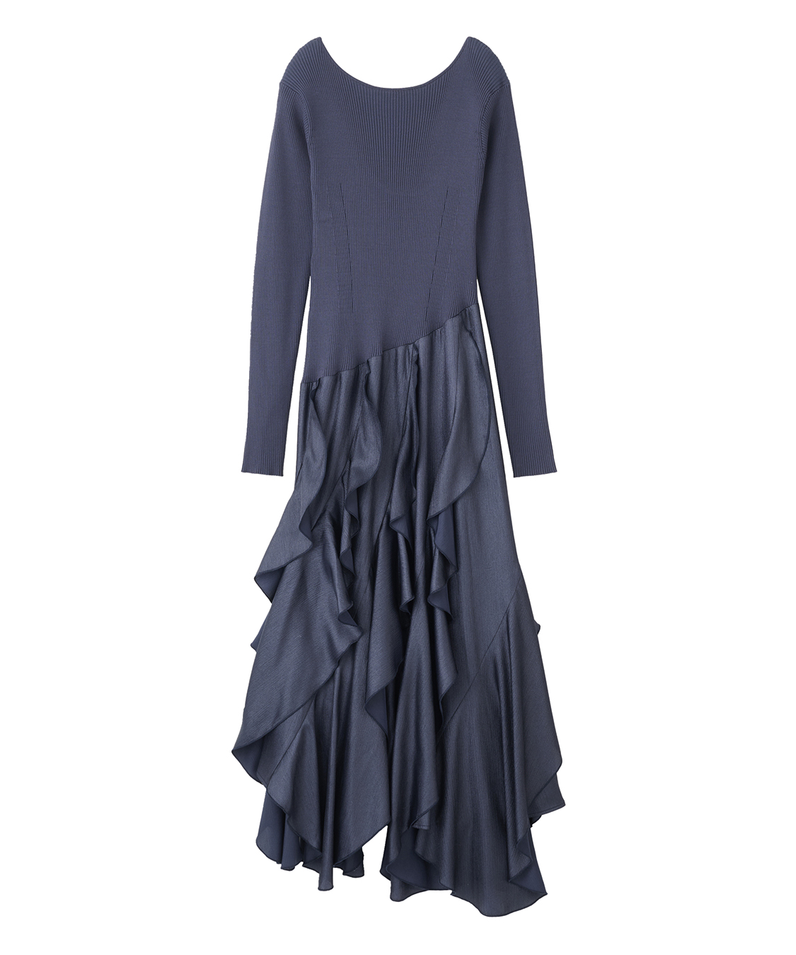 【新品未使用タグ付き】エメイン バックオープンフリルドッキングワンピース バックオープンフリルドッキングワンピース｜PETAL ONLINE（ペタル