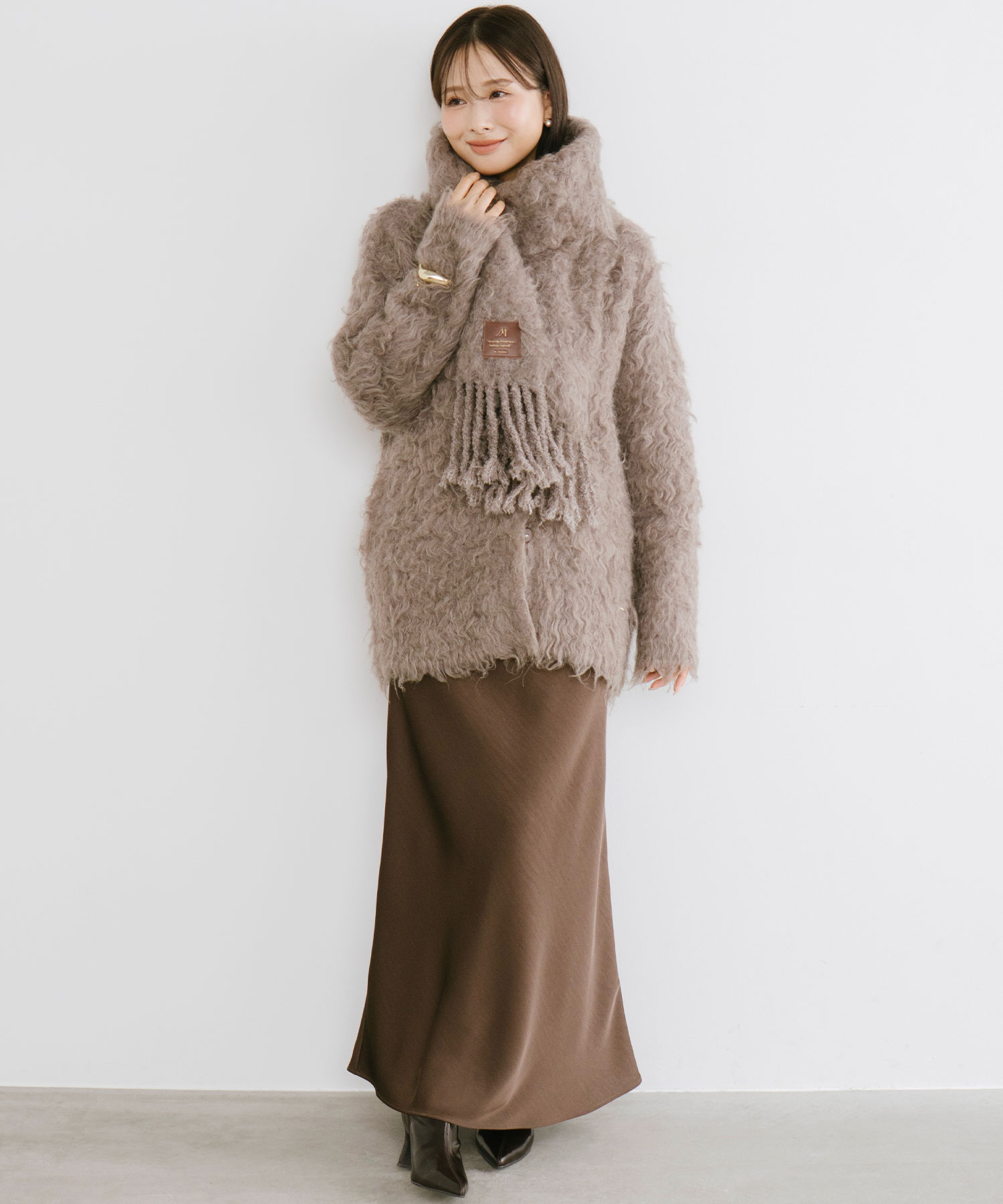 シャギーモヘヤビッグマフラー｜PETAL ONLINE（ペタルオンライン）