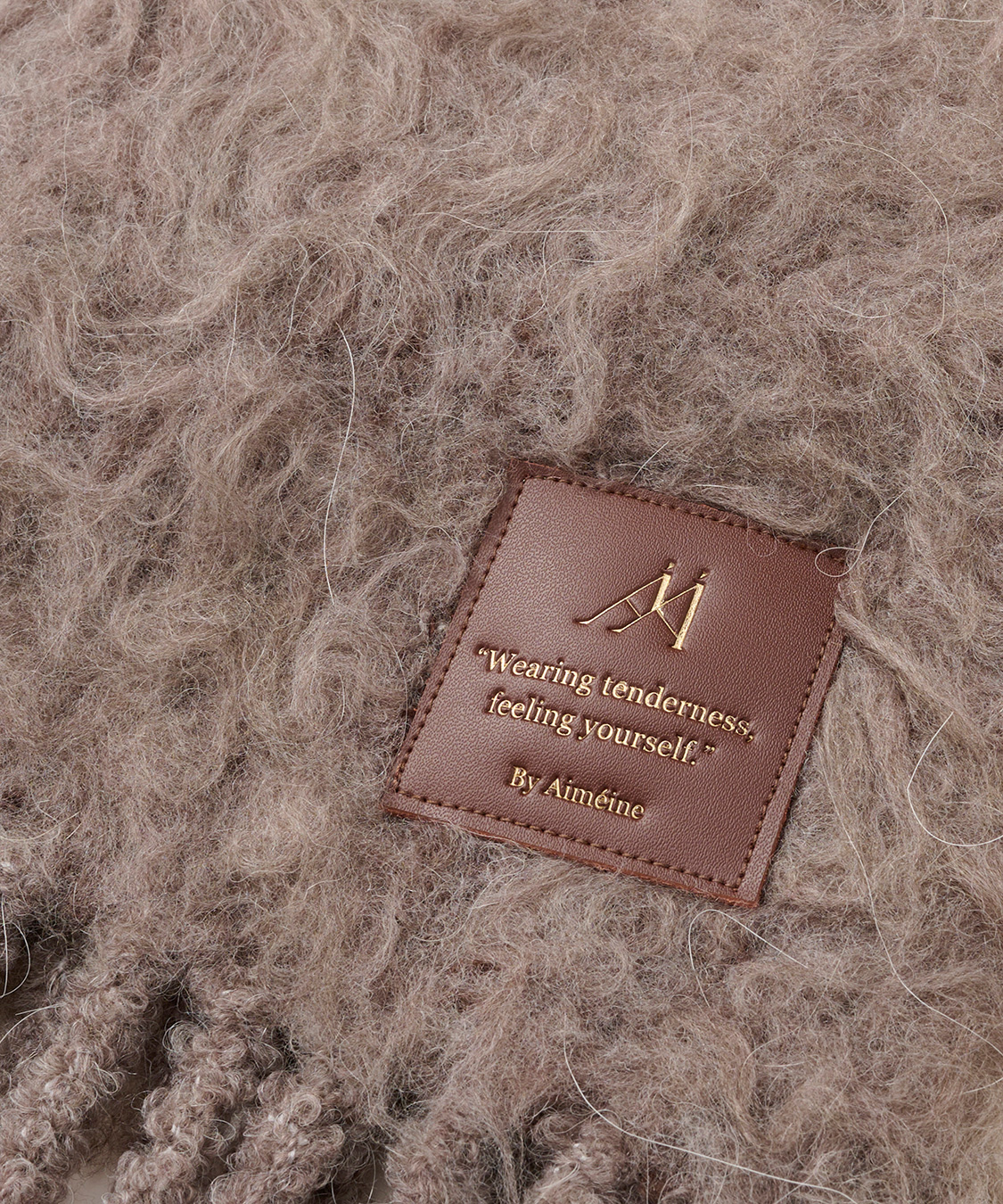 シャギーモヘヤビッグマフラー｜PETAL ONLINE（ペタルオンライン）