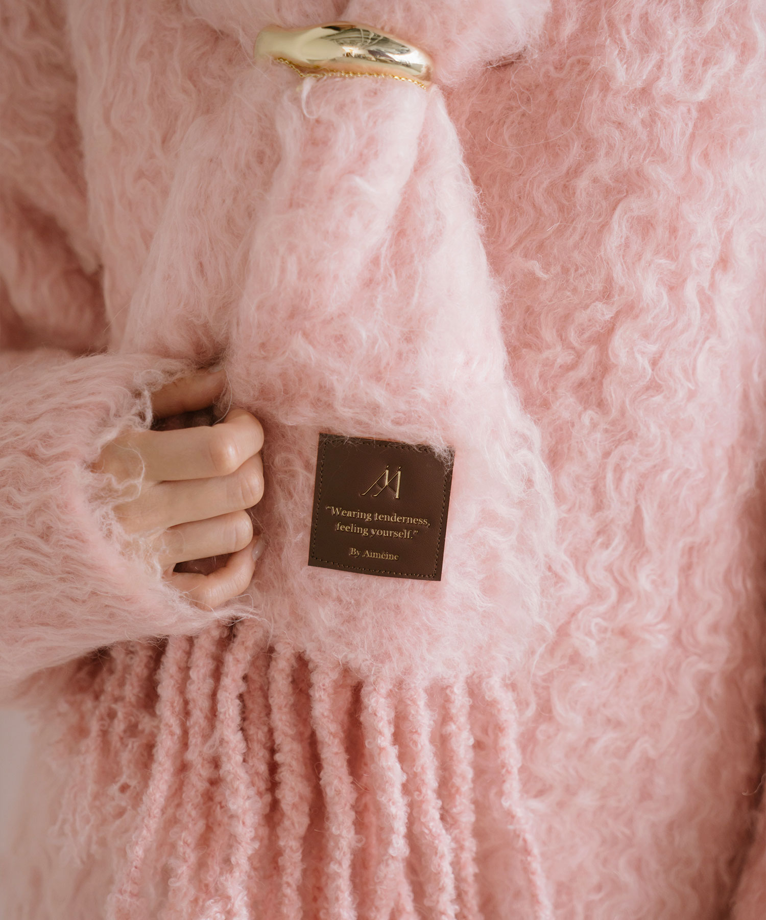 シャギーモヘヤビッグマフラー｜PETAL ONLINE（ペタルオンライン）