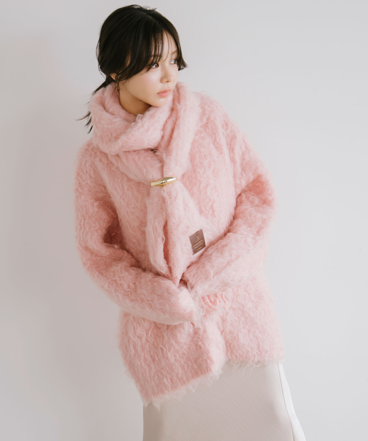 シャギーモヘヤビッグマフラー｜PETAL ONLINE（ペタルオンライン）