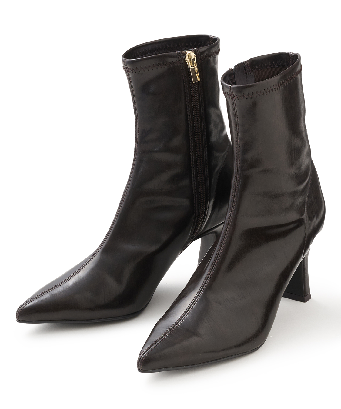 ポインテッドトゥ変形ヒールブーツ｜PETAL ONLINE（ペタルオンライン）