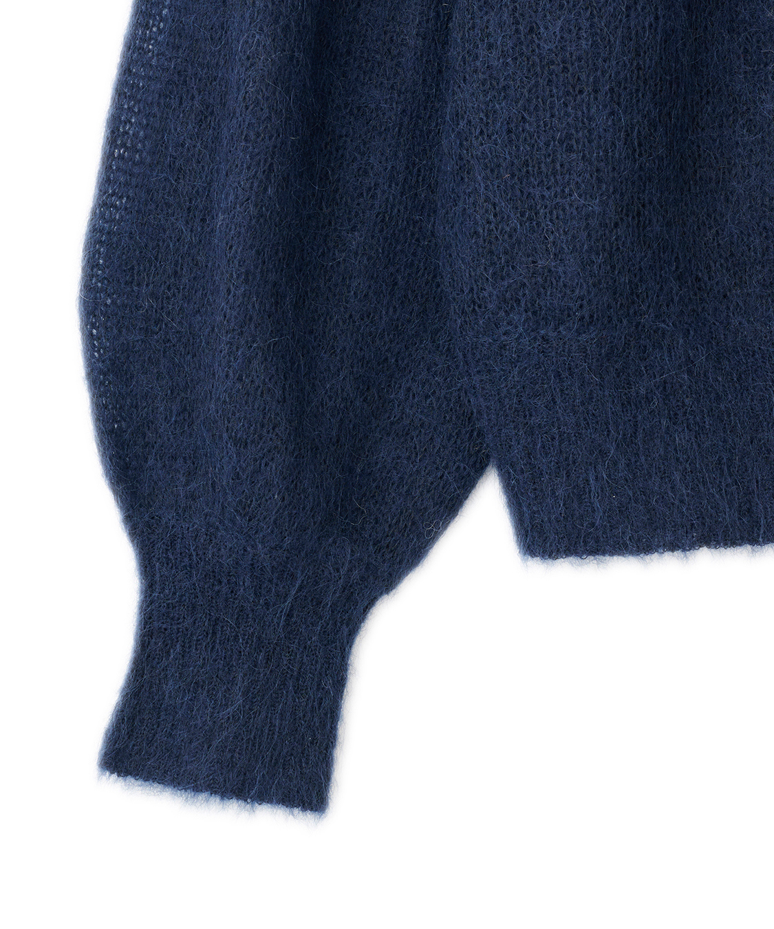 シアーモヘヤロゴ刺繍カーディガン｜PETAL ONLINE（ペタルオンライン）