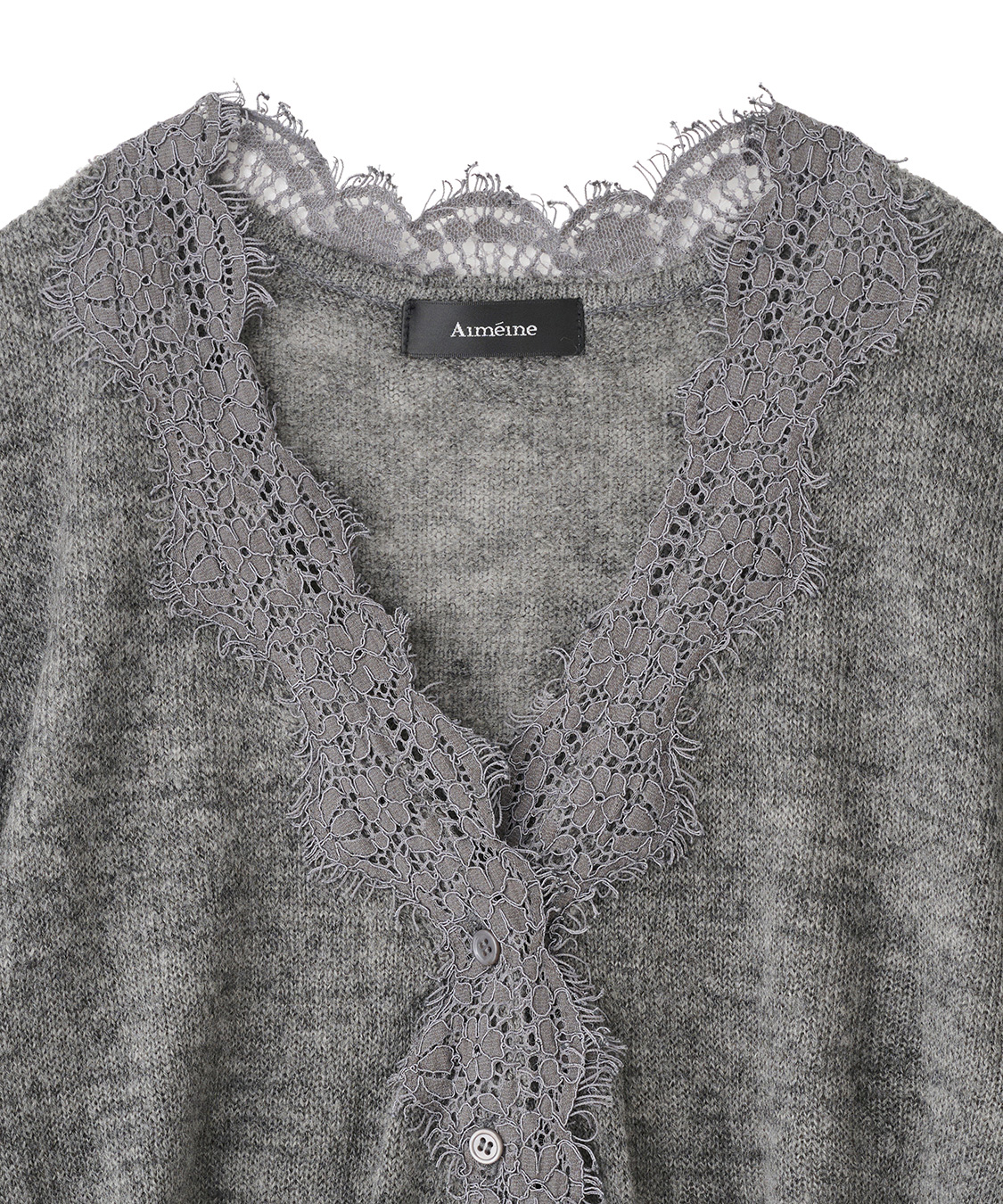 シアーモヘヤレースカーディガン｜PETAL ONLINE（ペタルオンライン）