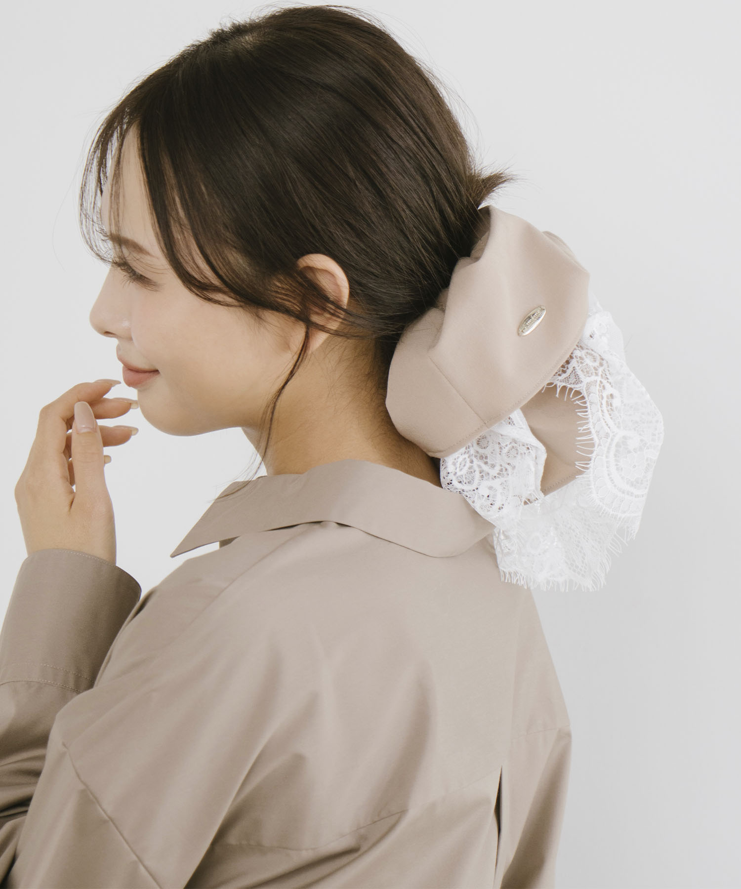 T/R×レースレイヤードシュシュ｜PETAL ONLINE（ペタルオンライン）