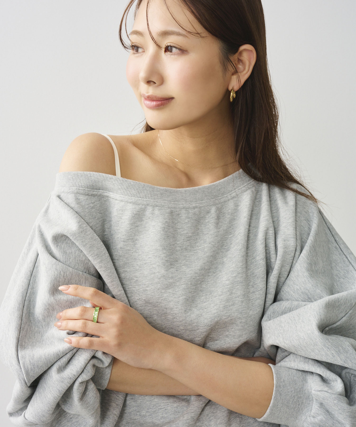 新しいスタイル Aimeine エメイン スパンコールプルオーバー ONLINE